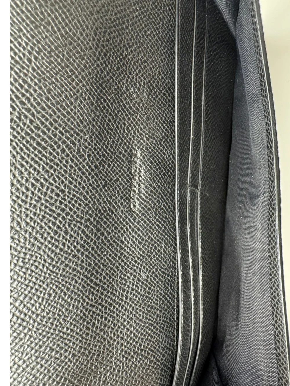 Coach Black Enamel Studded Full-Sized Leather Wallet